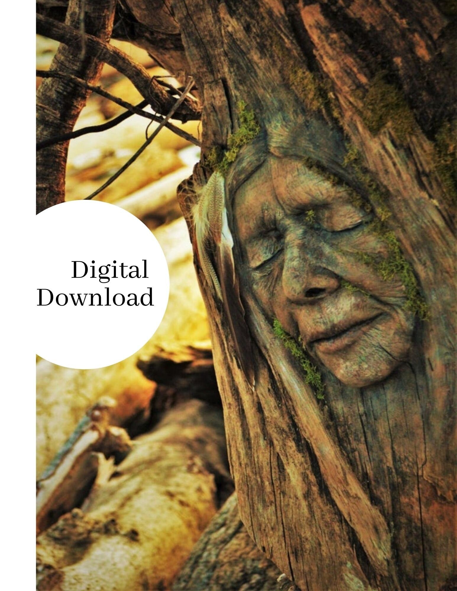 Digital download spiritual artwork printable wall art instant download by Debra Bernier