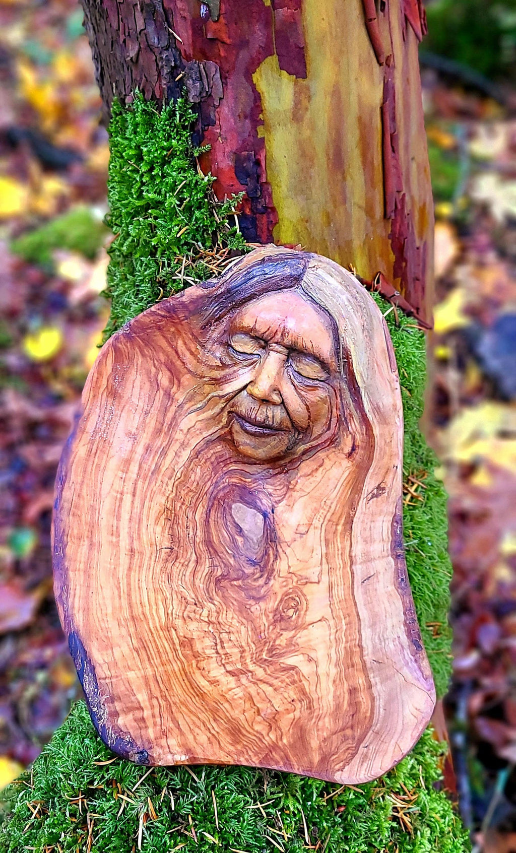 Spirit Mother, Wooden Bowl for Altar