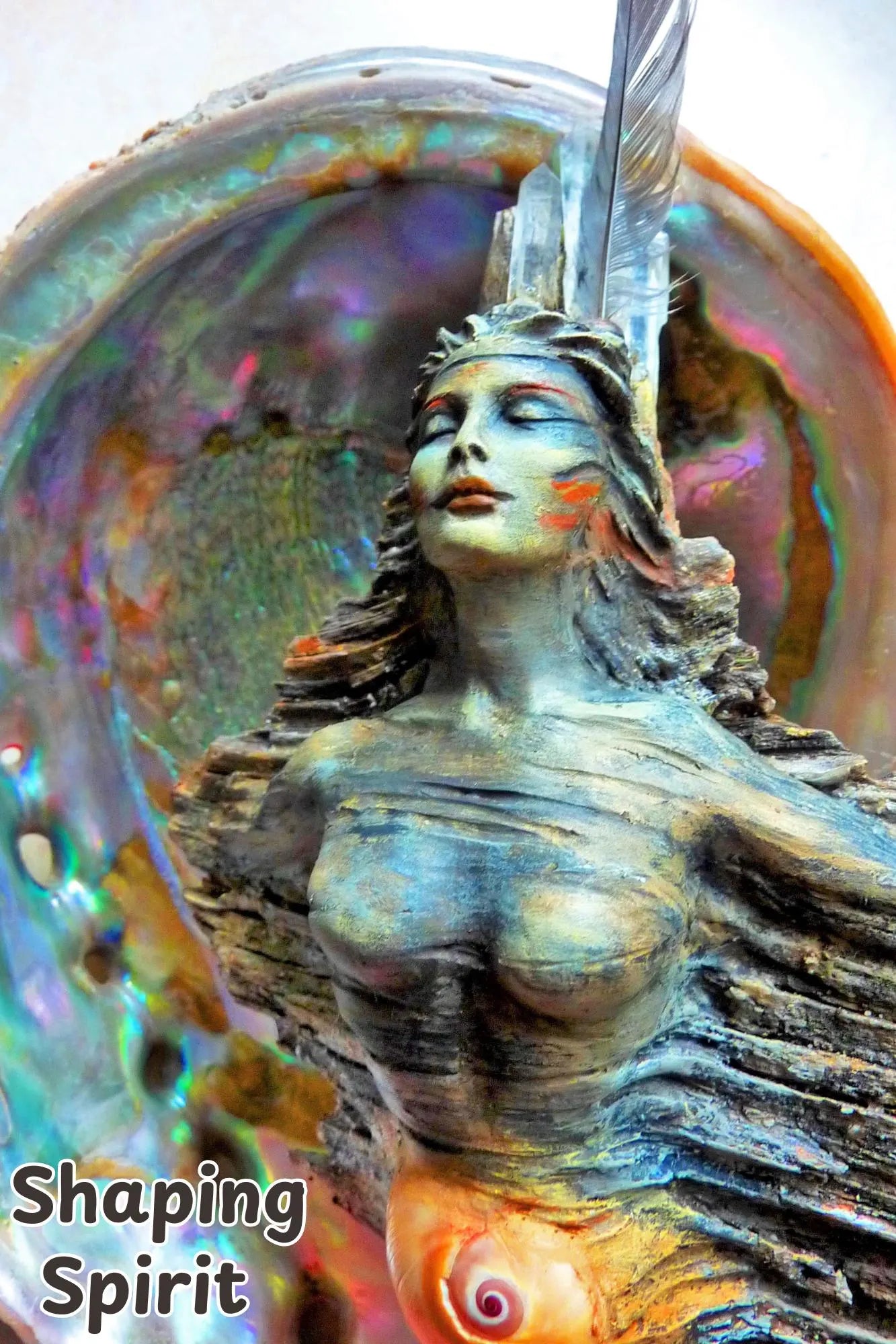 Inspirational art magnets 6 pack featuring meaningful spiritual artwork by Debra Bernier