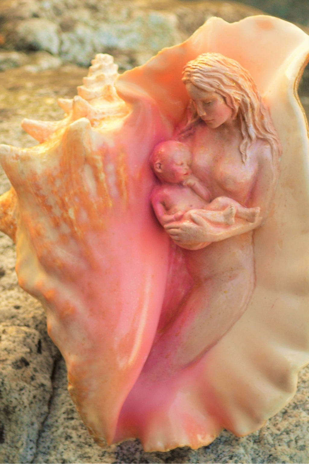 inspirational art card featuring meaningful spiritual artwork by Debra Bernier