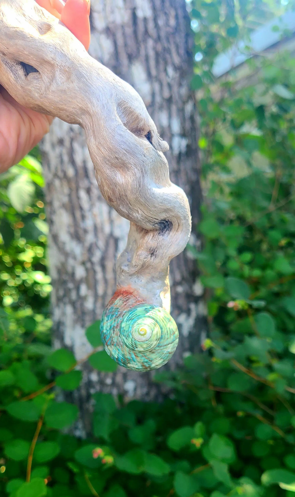 Magic Mushroom Man - Sculpture by Debra Bernier