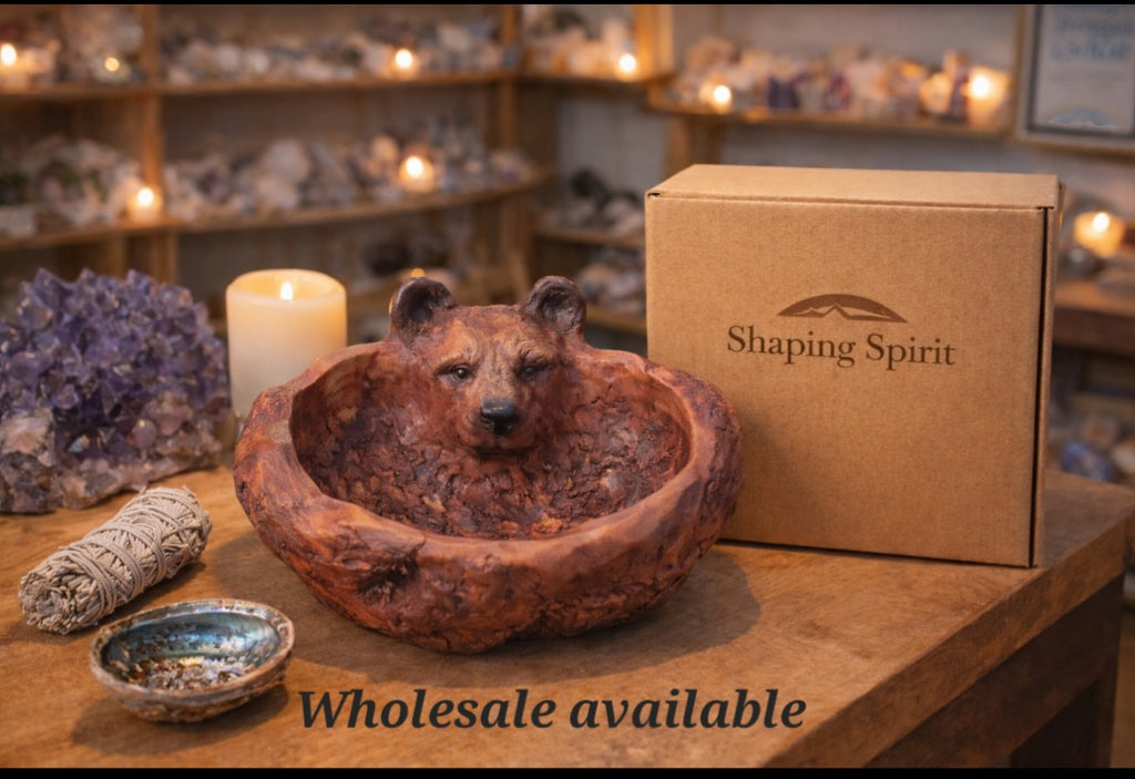 PRE ORDER - Spirit Bear Bowl – Sacred Animal Bowl for Protection, Healing & Intention