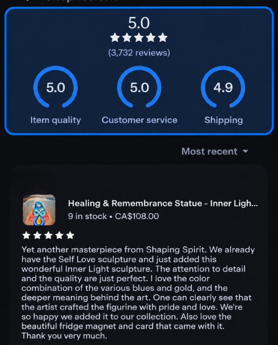 Inner Light Statue – Healing Sculpture