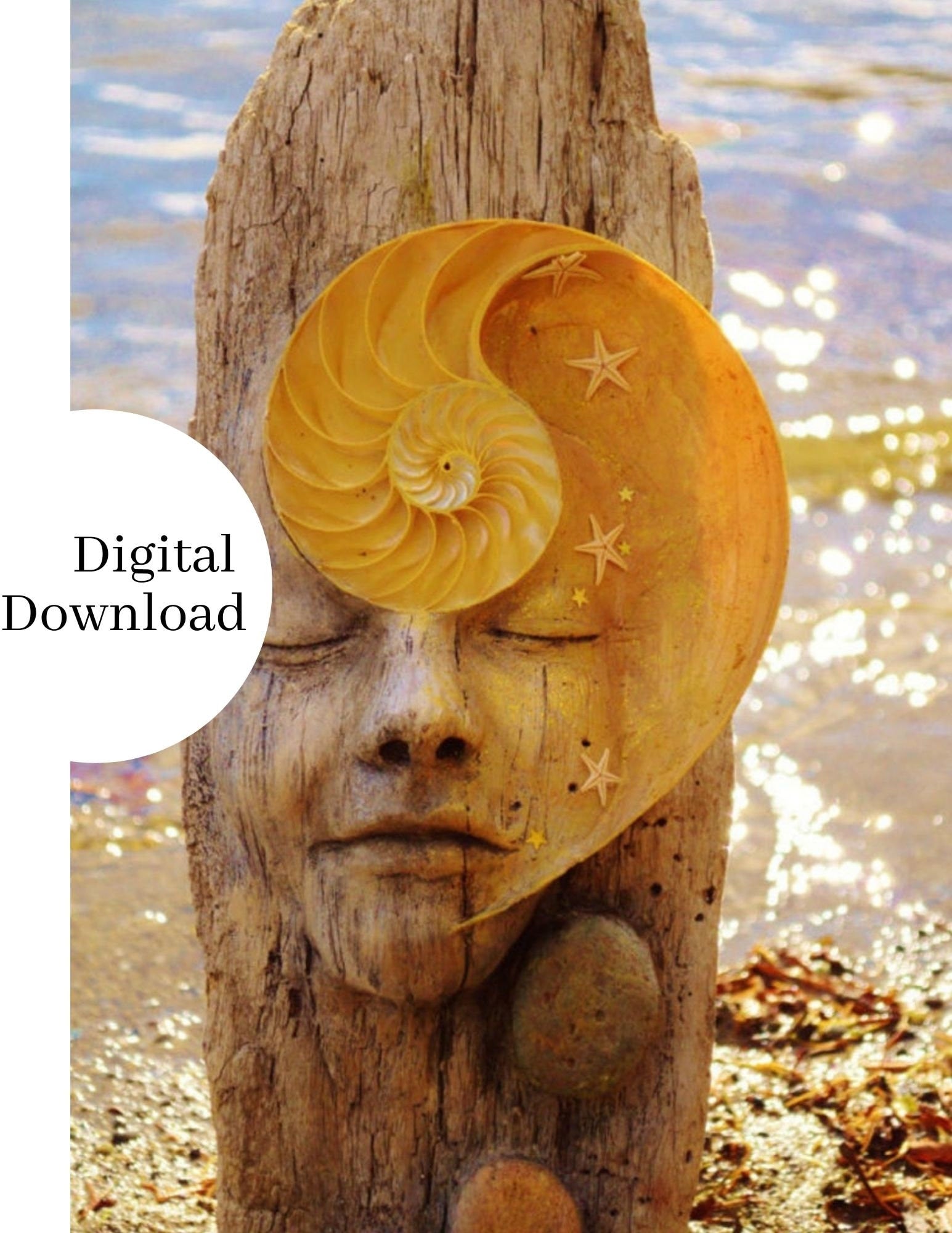 Digital download spiritual artwork printable wall art instant download by Debra Bernier